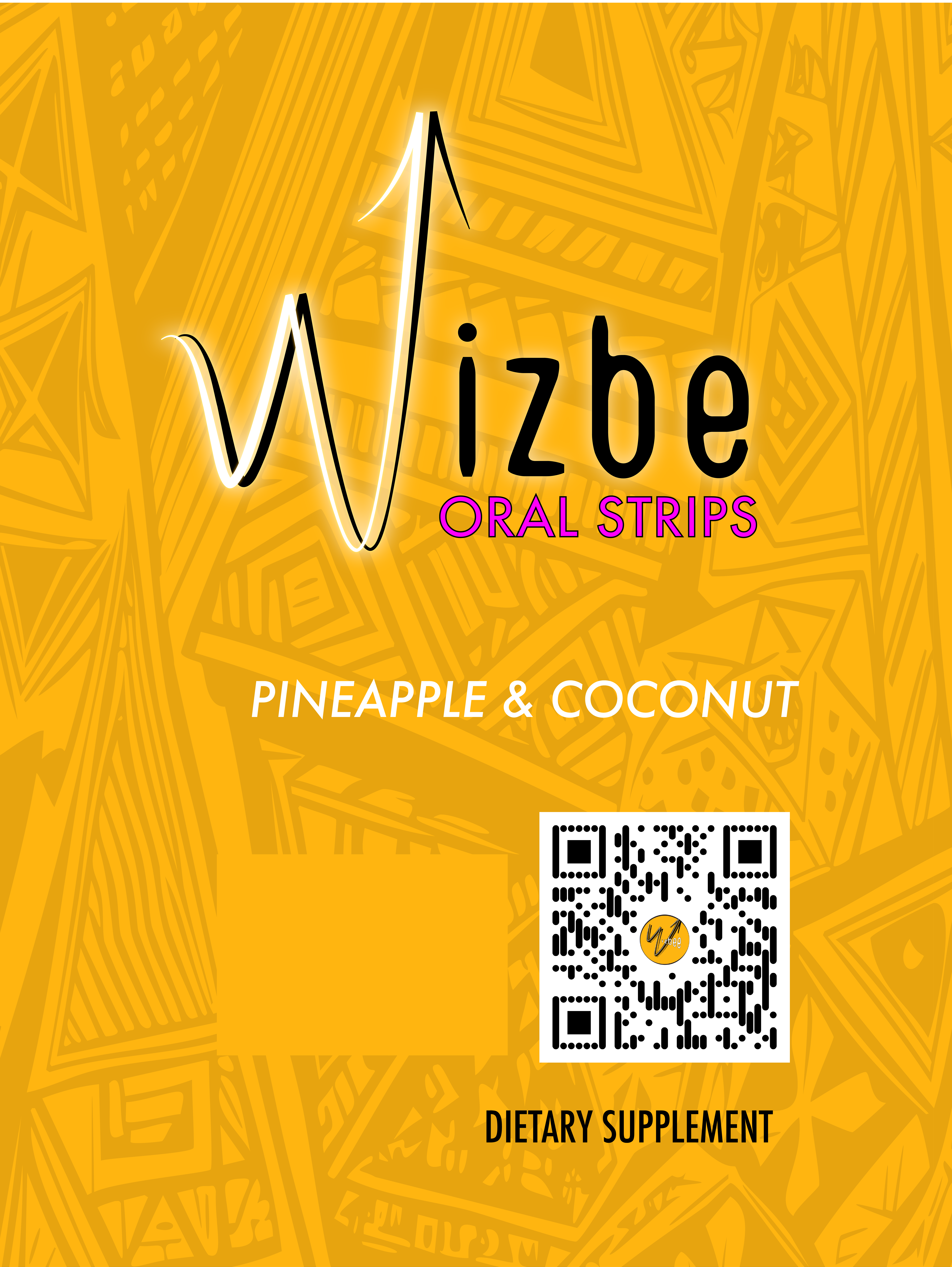 Wizbe oral strip and foil format